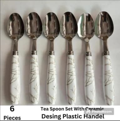Exclusive 6 Pcs Dinner Fork Spoon set Stainless steel