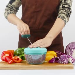 Anjani 2 in 1 Vegetable Cutter Vegetable Chopper Thumbnail 2