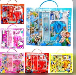 Stationary Set With Pencil Box And Jumping Rope For Kids - School Set For Children Boys Girls 9008 Thumbnail 1