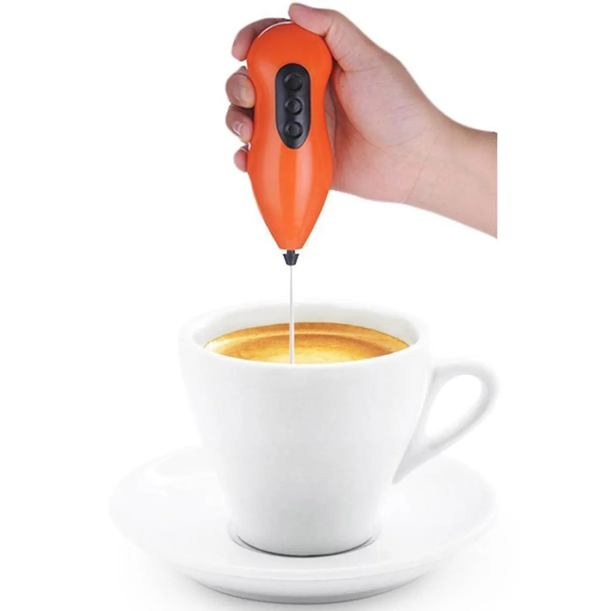 Mini Drink Frother Portable Hand Blender for Lassi Milk Coffee Egg Beater Mixer