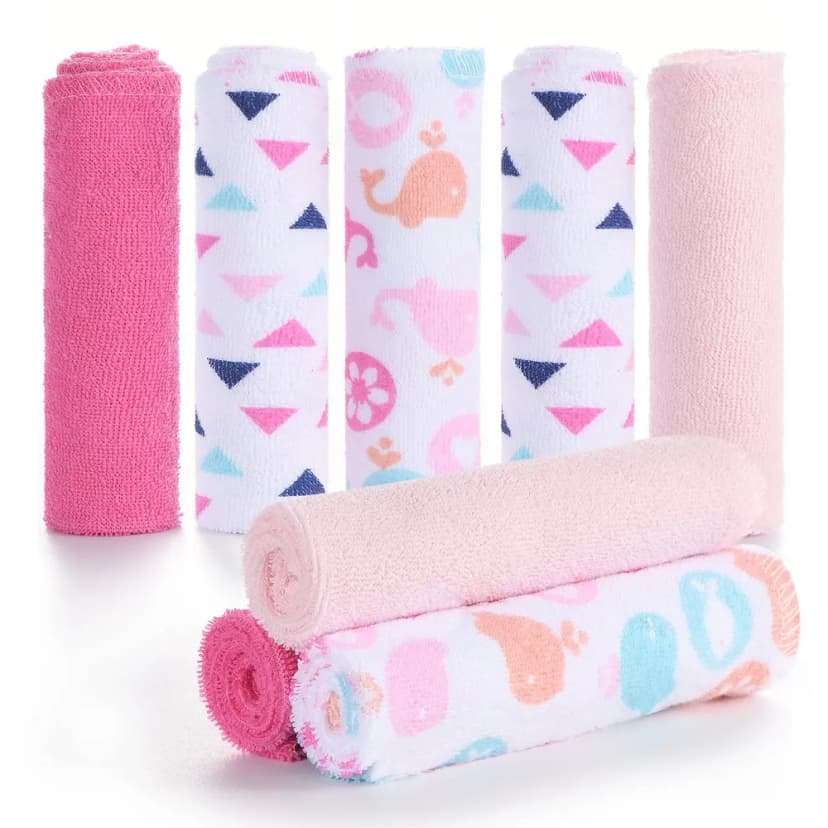 Image of Newborn Baby Towel Set 8pcs