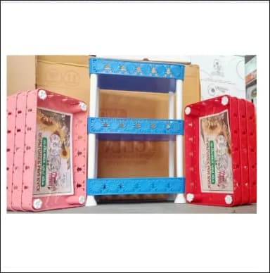 BP Plastic Standard Mini rack Kitchen Rack 3 Steps