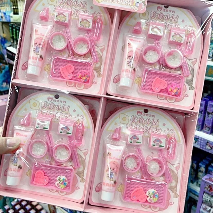 Image of Artificial Cream Kids Cake Dessert Making Cake Model Handmade DIY Suit Casual Entertainment Small Toys Clay & Dough Girls Toy
