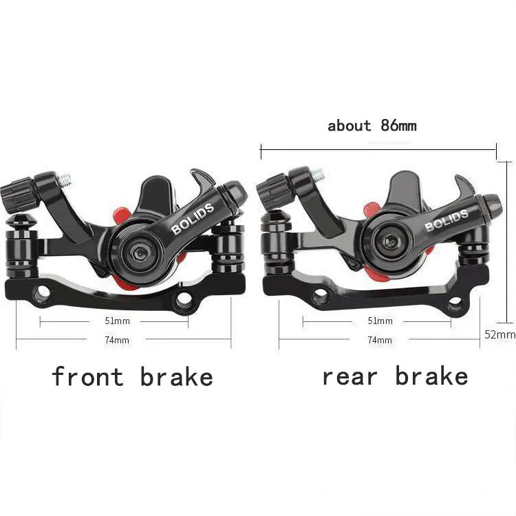 Bicycle Front Rear Brake Disc Brake Mechanical Aluminum Alloy 1