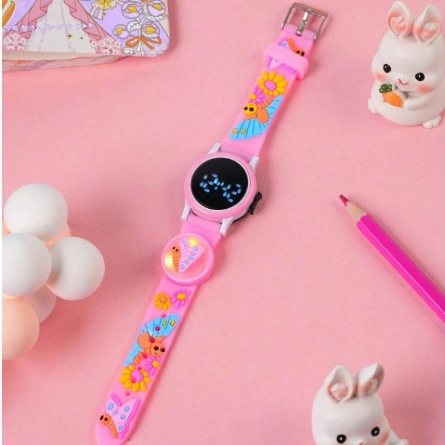 Cartoon Style Led Digital Watch For Kids 2