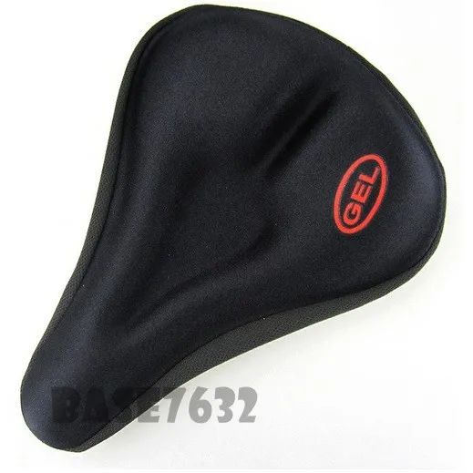Bike Bicycle Saddle Seat Cover Cushion Soft Cycling Bike Seat Cover Black 2