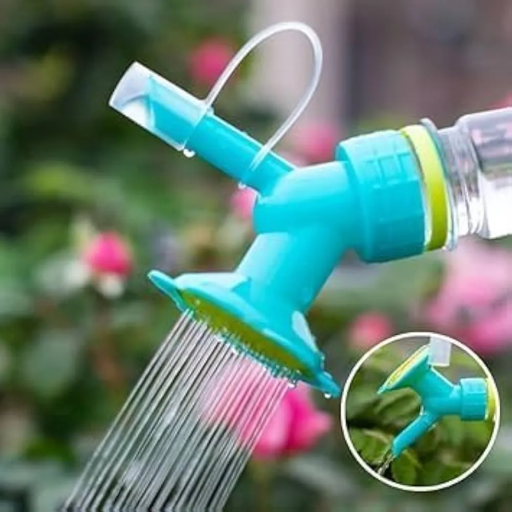 Mini Bottle Cap Sprinkler Nozzle Plastic Watering Can Spout Plant Watering Can 2