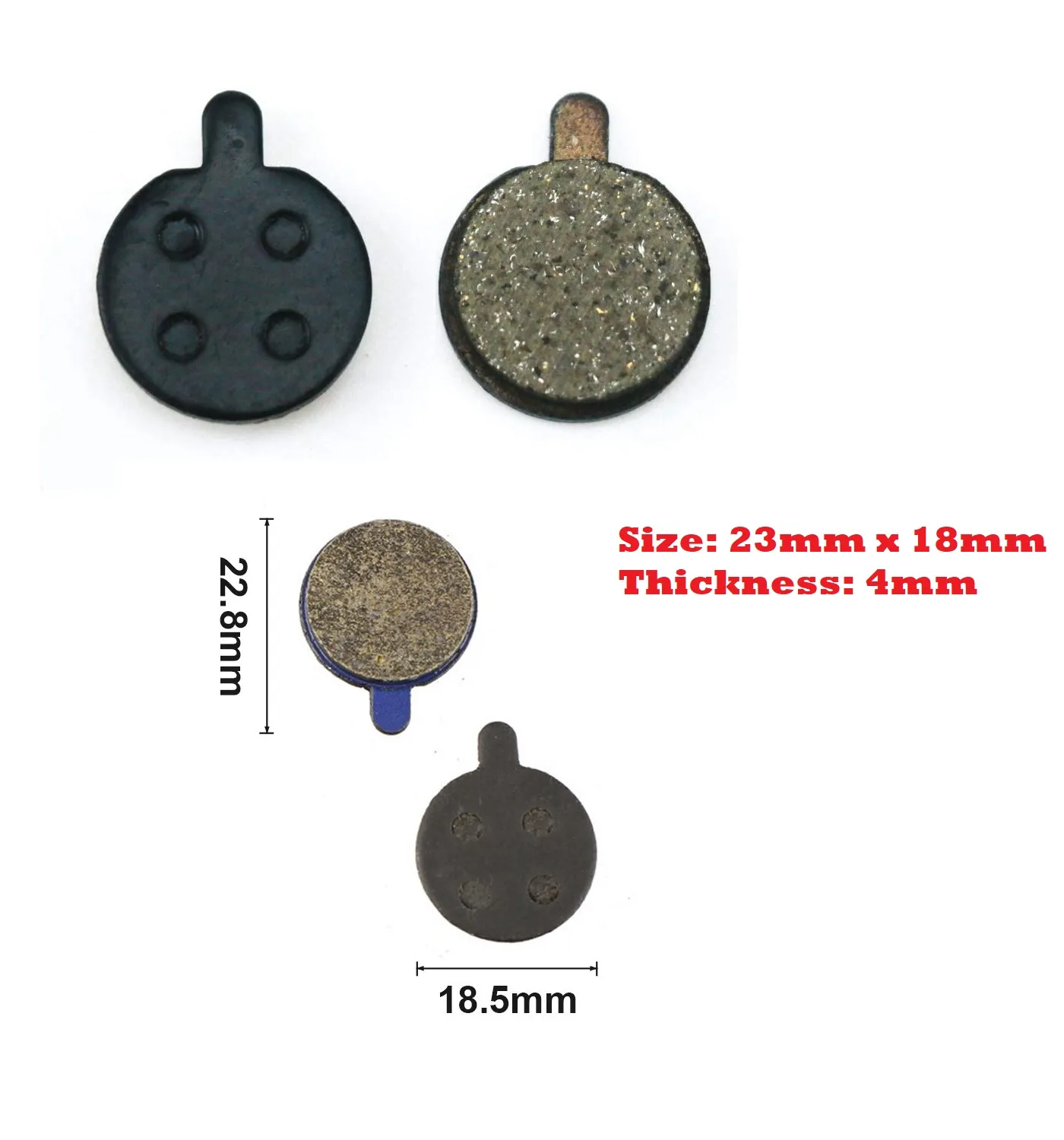 Brake pads for Xiaomi M365 PRO scooter Bicycle wheel brake disc friction pad scooter accessories 1