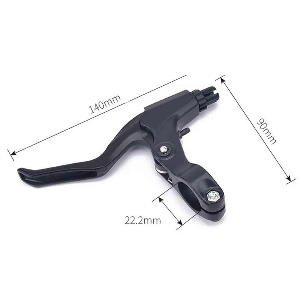 1Pairs Bicycle Brake Handle Aluminum Alloy Fit 22 2mm Handlebars Cycling Brake Levers V Brake Ultralight Universal 3