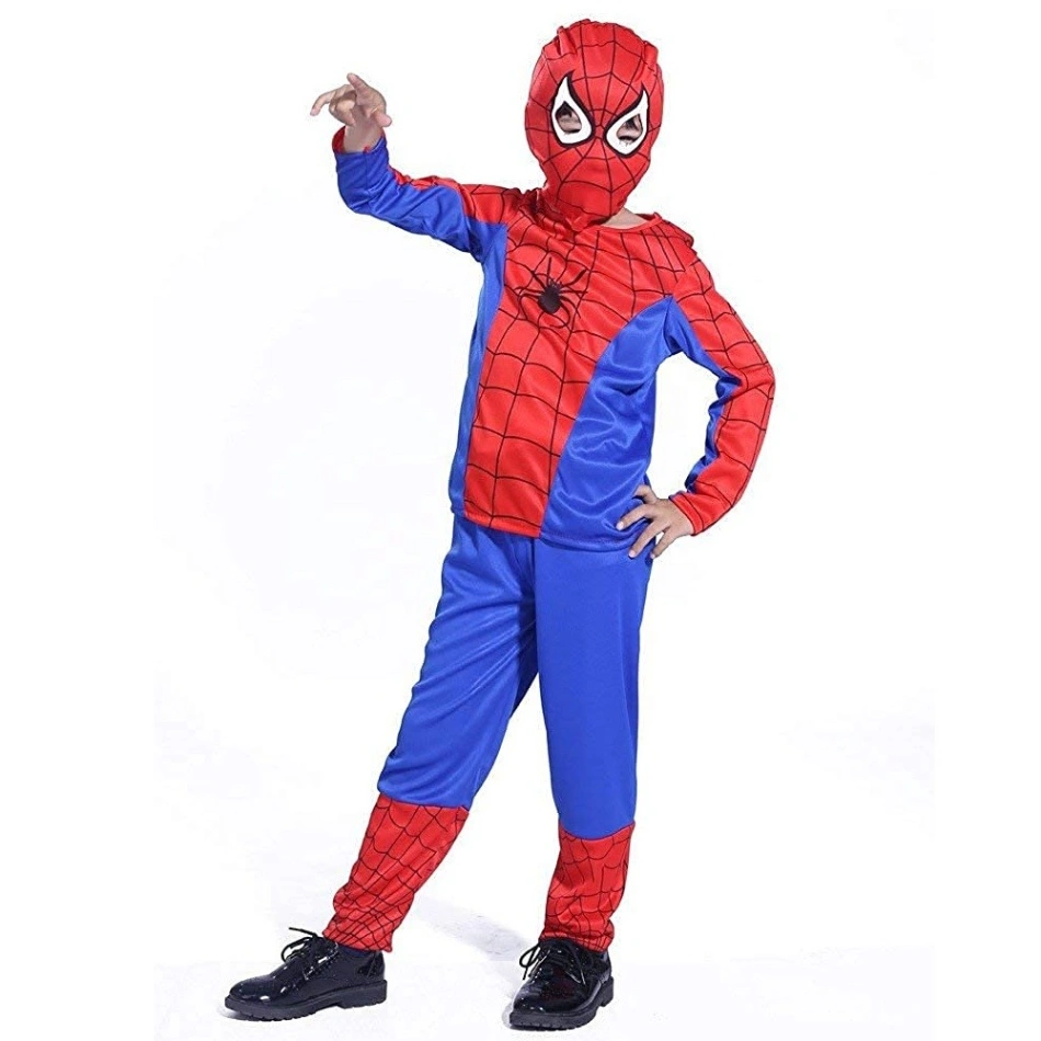 Spiderman Dress for Kids, Spider-man Kids Costume Wear, Spider man Suit 4