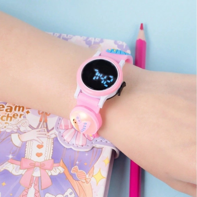 Cartoon Style Led Digital Watch For Kids 4