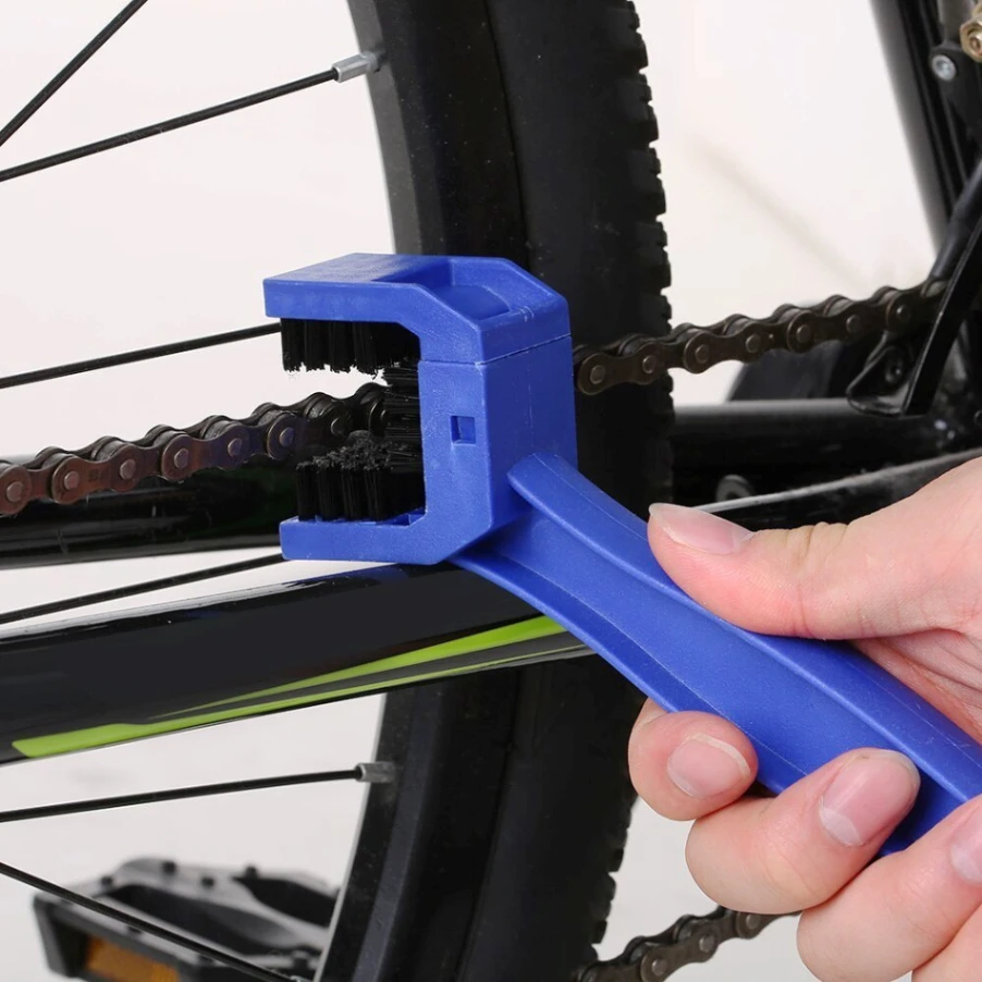 Multipurpose Cycle Motorcycle Bike Chain Cleaner Brush Assorted Colour 4