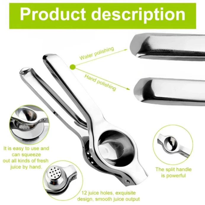 Stainless Steel Lemon Squeezer 3