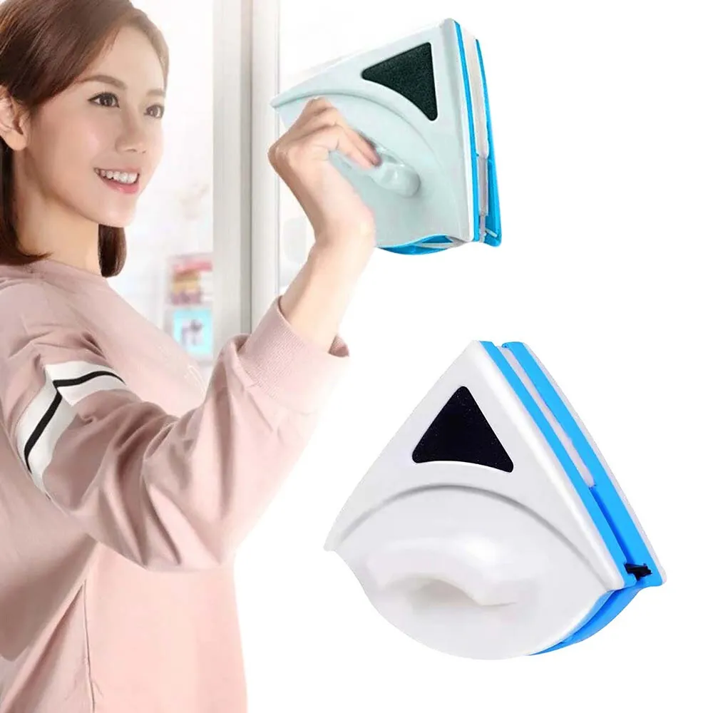 New Magnetic Window Wiper Glass window cleaner Double Side Magnetic Brush Window Glass Brush for Washing Household Cleaning Tool 4