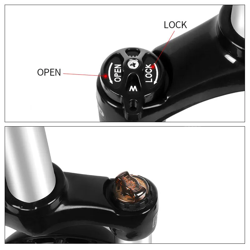 SUNTOUR-Mechanical Aluminum Oil Spring Fork, Mountain Bike Fork, Shoulder Control Locking, XCM 26 in,100mm 4