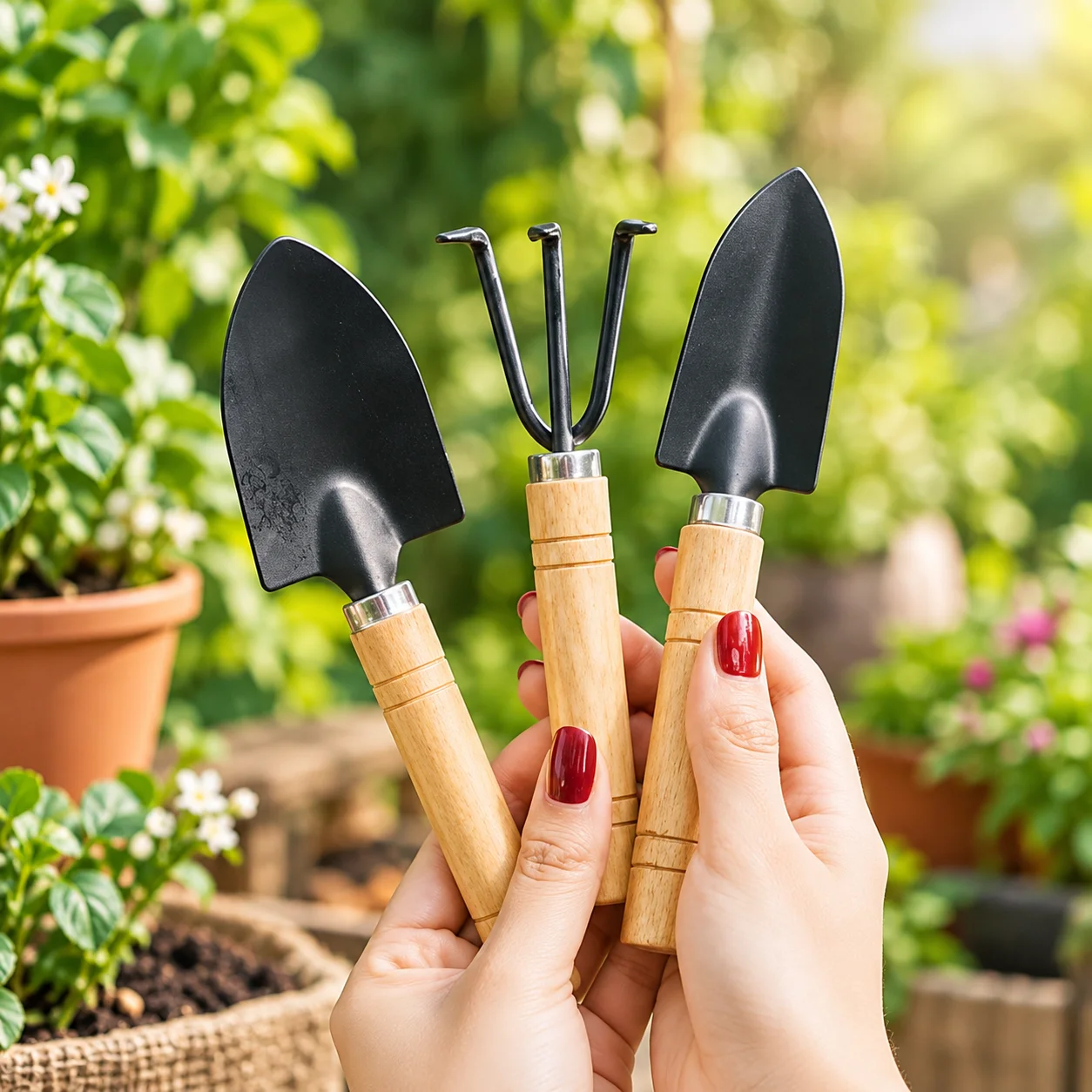 3Pcs Mini Garden Tool Set – Gardening Hand Tools 3