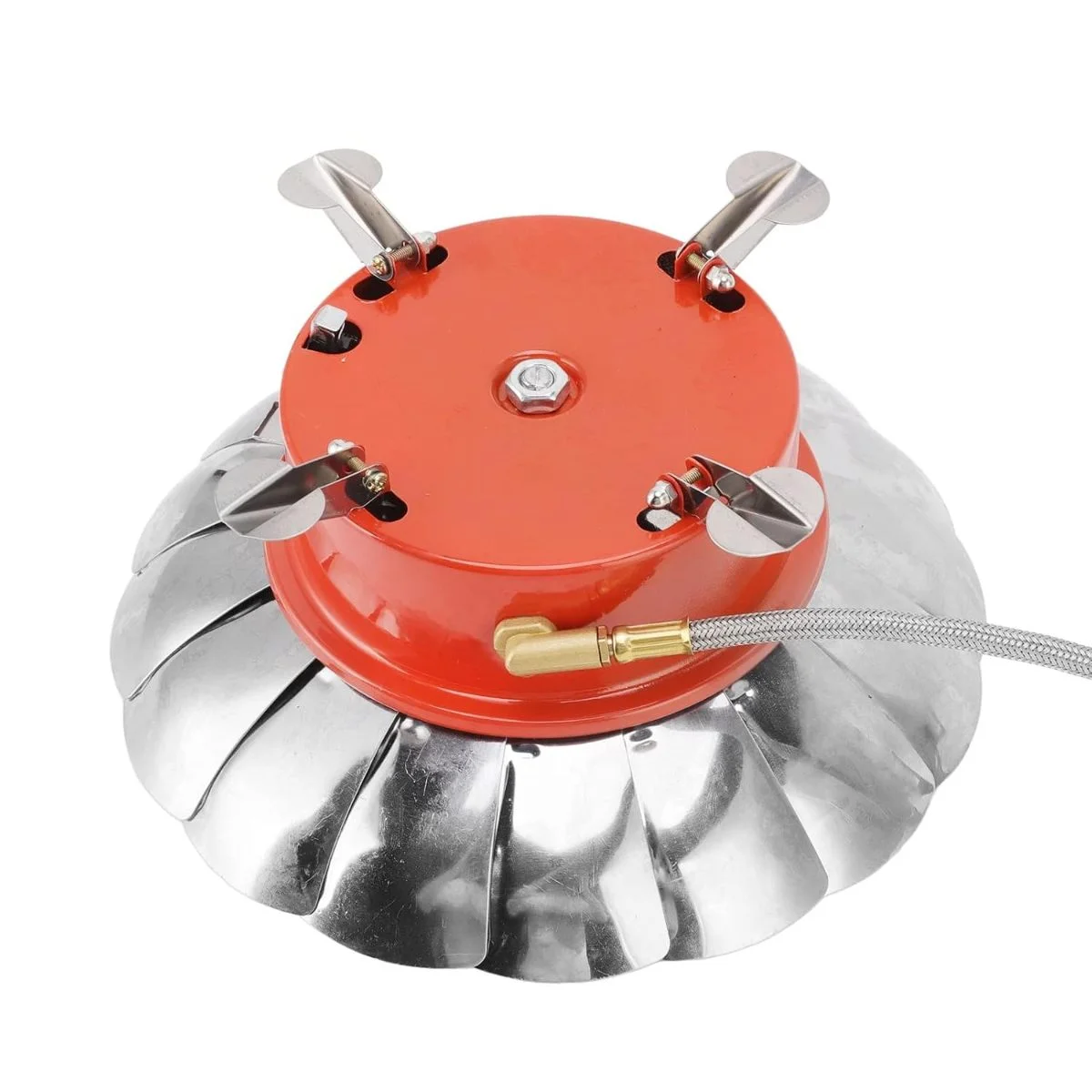 Windproof Portable Camping Gas Stove with Hose (Connection Tube) | Lotus Camping Stove with Connection Tube 3
