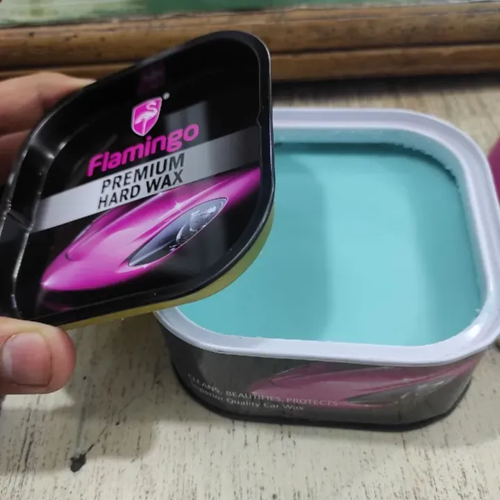 Flamingo Premium Hard Wax Polish (Instant Shine) For Car / Motorcycle - car accessories 4