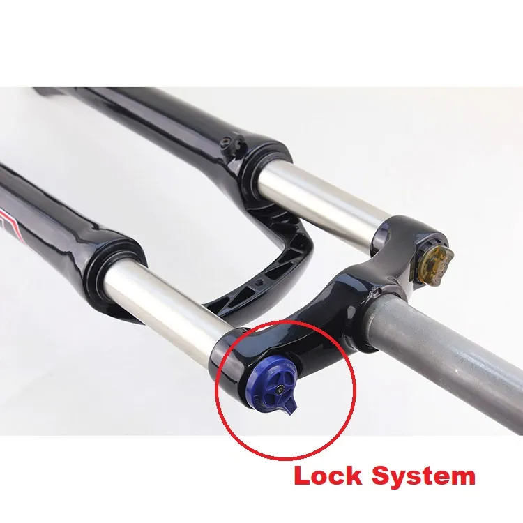 26 inch Custom Steel+Aloy Bicycle Fork Suspension Fork Disc 4