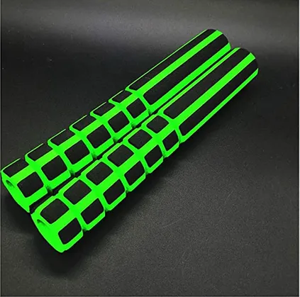 Bike HandleBar Grip Cover 22cm Long Big Size 2pcs Racing Bicycle Motorcycle Handle Bar Foam Sponge Grip Cover Non slip Soft Handlebar Bike Bicycle Grips 3