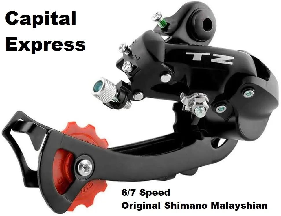 TZ50 6 7 Speed Mountain Bike Rear Derailleur Direct Mount MTB Transmission 1