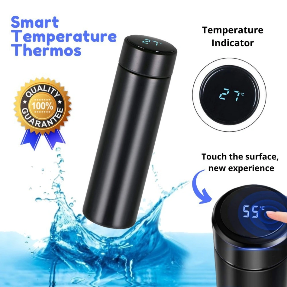 Smart LED Display Water Bottle Feature 2