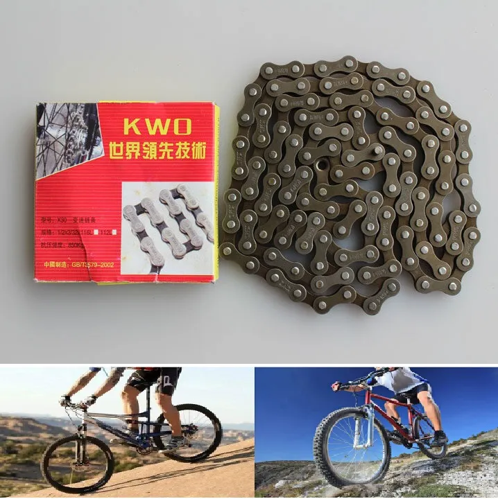 KWO Chain 8 Speed Mountain Bicycle Chain Transmission Gear Chain 1