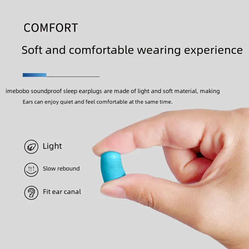 Soundproof Sleeping Ear Plugs For Sleep Special Mute Soft Slow Rebound Student Podazz 3
