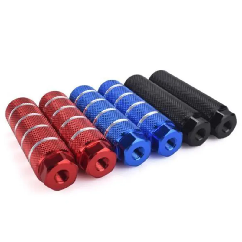 Bicycle Footpegs Aluminum Alloy Axles BMX MTB Pedal Bicycle Stunt Foot Pegs Made In Taiwan Bicycle Accessories 2 pcs 3