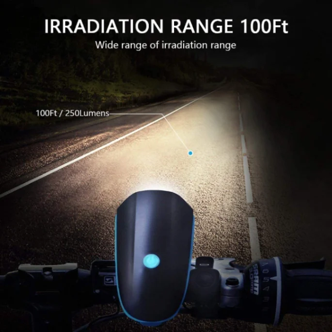 Electric Bike Horn 6 Sounds Super Loud Bicycle Handlebar Ring Bell Horn Bike Alarm Speaker Ultra Loud Speaker 1 Set Electric Bicycle Parts 3