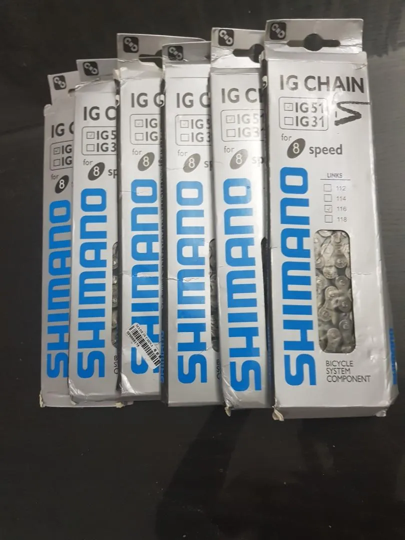Bicycle Bike Chain Shimano Ig Chain Ig 51 Ig51 For 7 8 Speed Product Of Japan 1