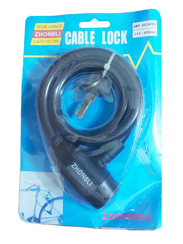 Steel Wire Cable Locker For Cycle And Bike 1