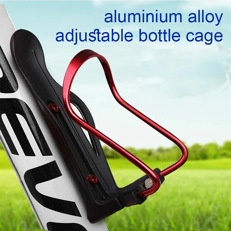 New Aluminum Alloy Bike Bicycle Cycling Drink Water Bottle Rack Holder Cage Bike 1