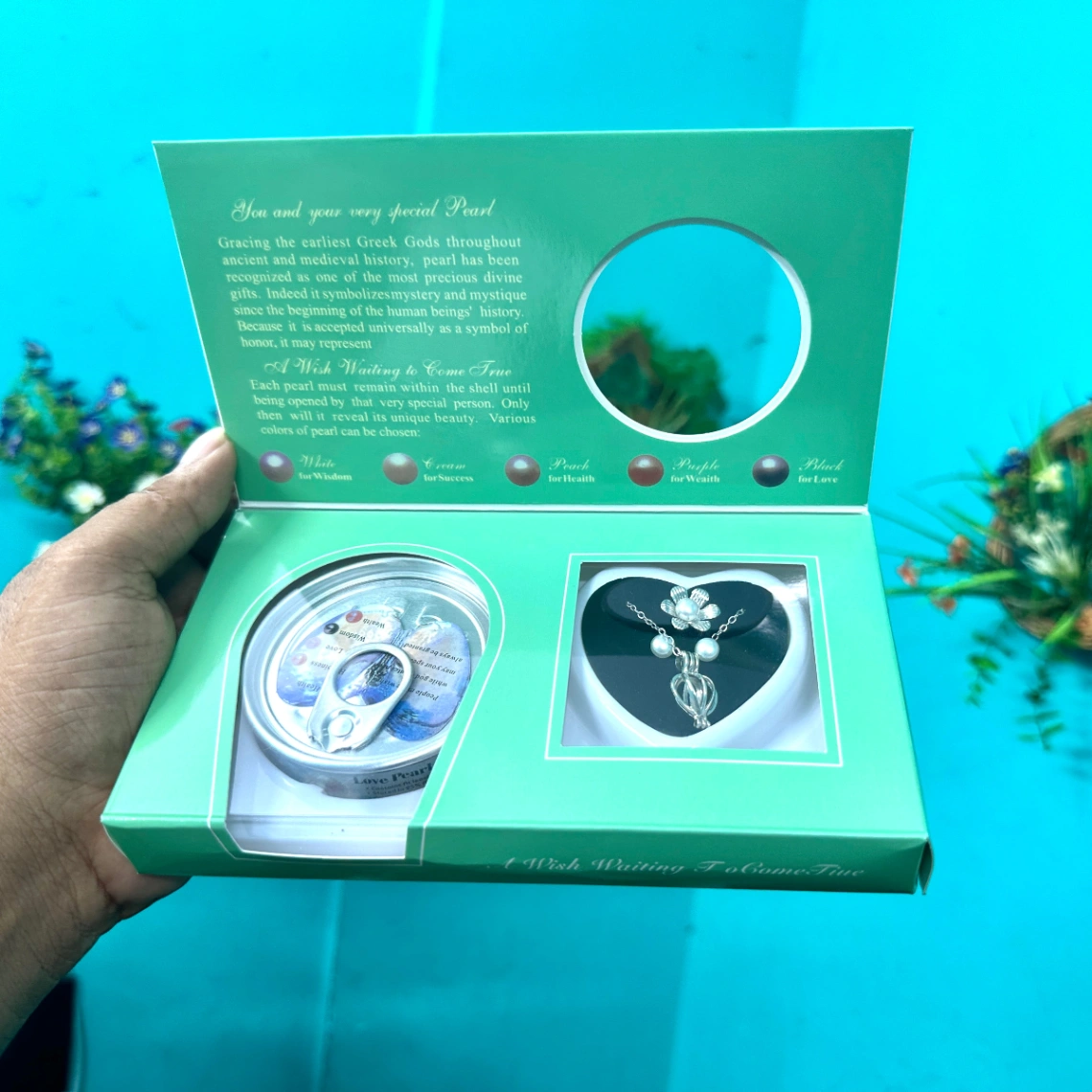 Love Pearl Necklace Gift Freshwater Love Wish Pearl Kit 2