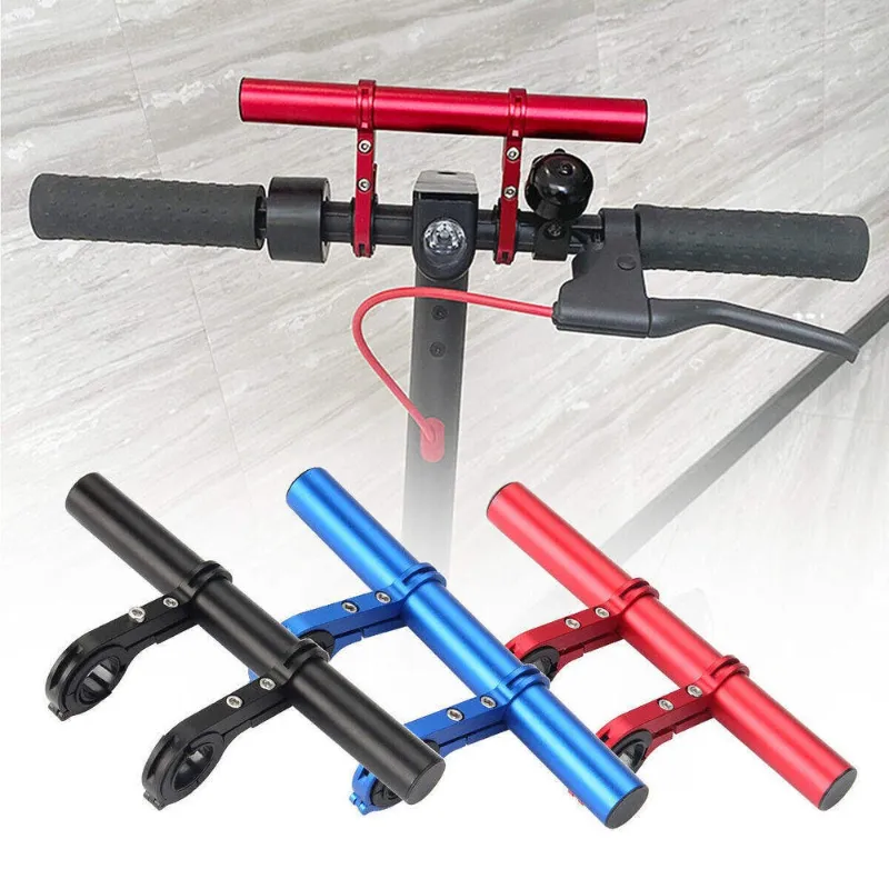 Bicycle Handlebar Extension Mount Bike Bracket Extender Holder Handle Bar 20cm 4