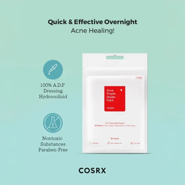 COSRX ACNE PIMPLE MASTER PATCH- 24 Patches(ব্রণ পিম্পল প্যাচ ত্বকে সমস্যাযুক্ত দাগের নিবিড় যত্ন প্রদান করে।) 2