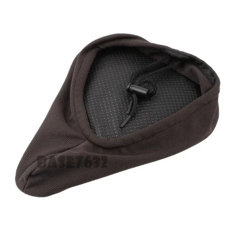 Bike Bicycle Saddle Seat Cover Cushion Soft Cycling Bike Seat Cover Black 3