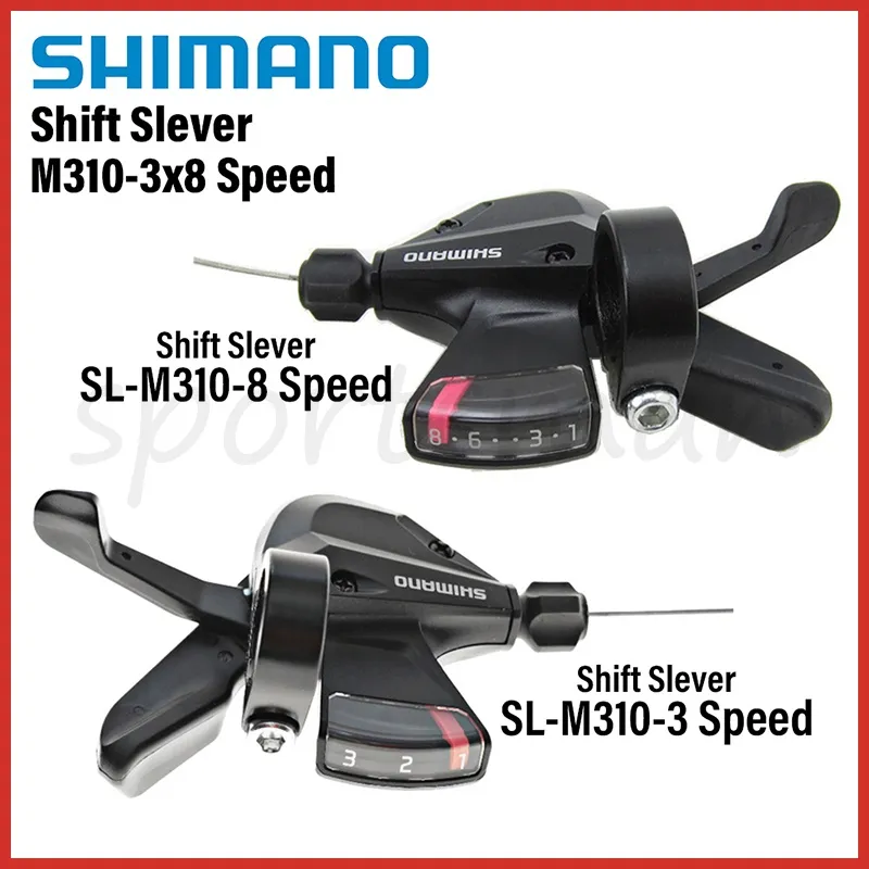3x8 Speed Shimano SL M310 Oil Brake Shifter MTB Mountain Bike Bicycle Shifter Trigger Lever 8 3 Speed 1