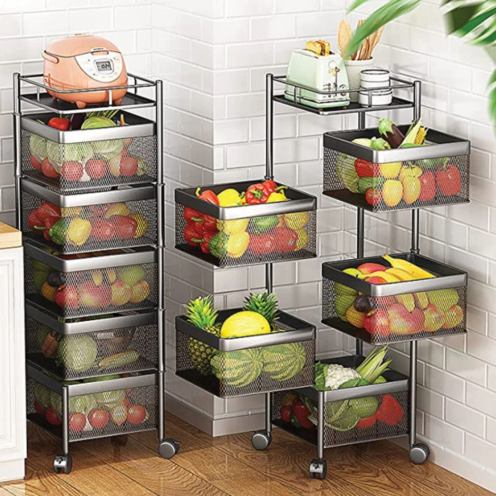 5 Tier Layer Kitchen Storage Rack 1