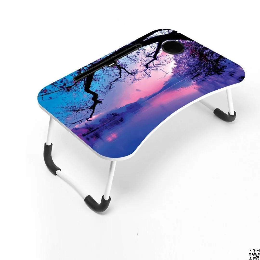 3D Printed Folding Laptop Table For Reading, Writing, Eating, On Bed 1