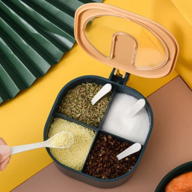 - Masala Box - Spice Containers - Kitchen Spice Box - kitchen spice containers 1