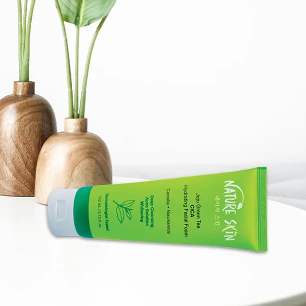 *đŋ Nature Skin Jeju Green Tea CICA Facial Foam*
*āĻŽā§āĻĄ āĻāύ āĻā§āϰāĻŋāϝāĻŧāĻž đ°đˇ | āĻĒā§āϰāĻžāĻā§āϤāĻŋāĻ āϝāϤā§āύ⧠āĻāĻā§āϰ āĻā§āϞāĻŋāύāĻāĻŋāĻ 1
