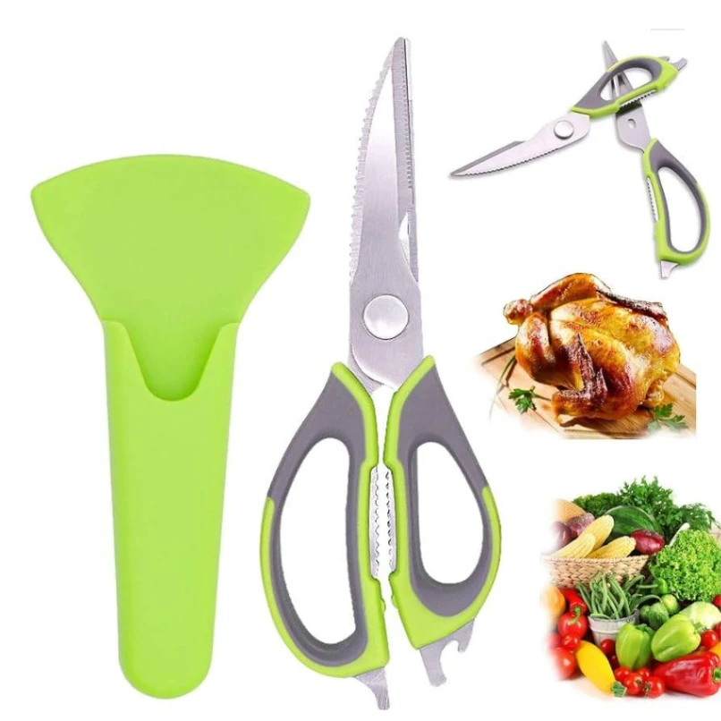 8 In 1 Kitchen Scissors, Multi-Functional kitchen Scissor 1