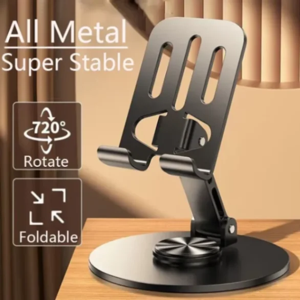 *📱 ALLOY PHONE STAND *Universal Foldable Phone Desktop Stand* চলতি বাজারে সবচেয়ে স্টাইলিশ ও শক্তপোক্ত ফোন স্ট্যান্ড নিয়ে এলাম আমরা!
এটি অ্যালুমিনিয়াম অ্যালয় দিয়ে তৈরি, হালকা কিন্তু এক্সট্রা স্ট্যাবল!
--- 1