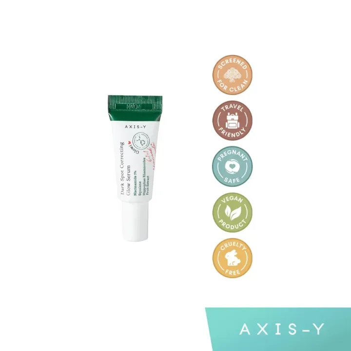 Axis-y Dark Spot Correcting Glow Serum 5ml
(একটি নিয়াসিনামাইড-ভিত্তিক সিরাম যা কালো দাগ সংশোধন করে এবং অসম ত্বকের স্তর উন্নত করে) 1