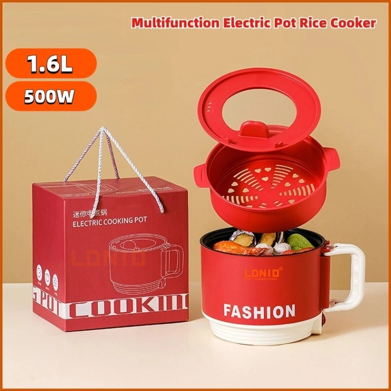 Fashion Electric Cooking Pot (1.6L), Electric Multi Functional Cooker, Mini Rice Cooker 1