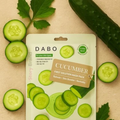 Dabo Cucumber Sheet Mask 23g 1