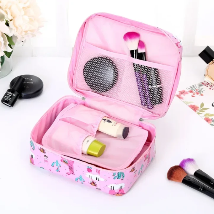 Women's Makeup Bag, Portable Cosmetic Travel Bag, Makeup Organizer Bag 1