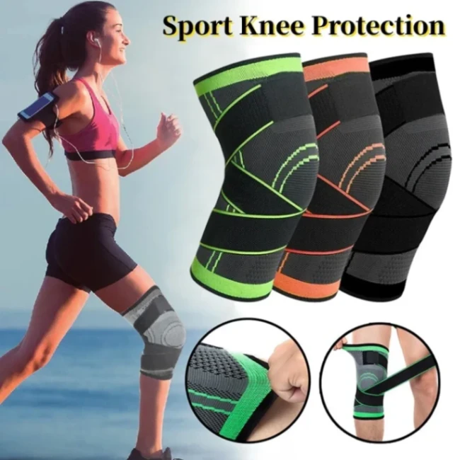 Knee Pain Reducer Knee Pad Adjustable Knee Support Braces for Knee Pain one PCS 1