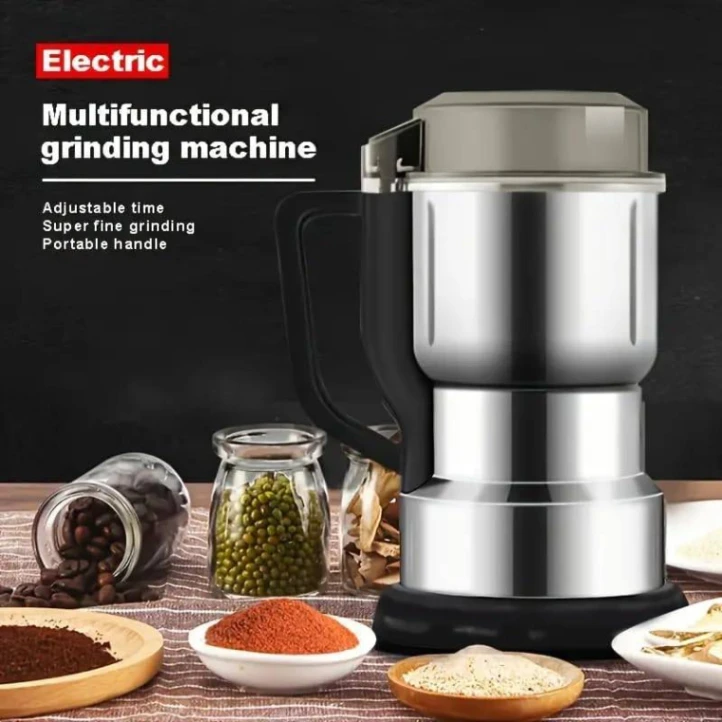 Electric Grinder 1200w Spice Grinder, Coffee Grinder, Flour Powder for Herbs, Spices, Nuts, Wheat, Cereals (Mixer Grinders) 5
